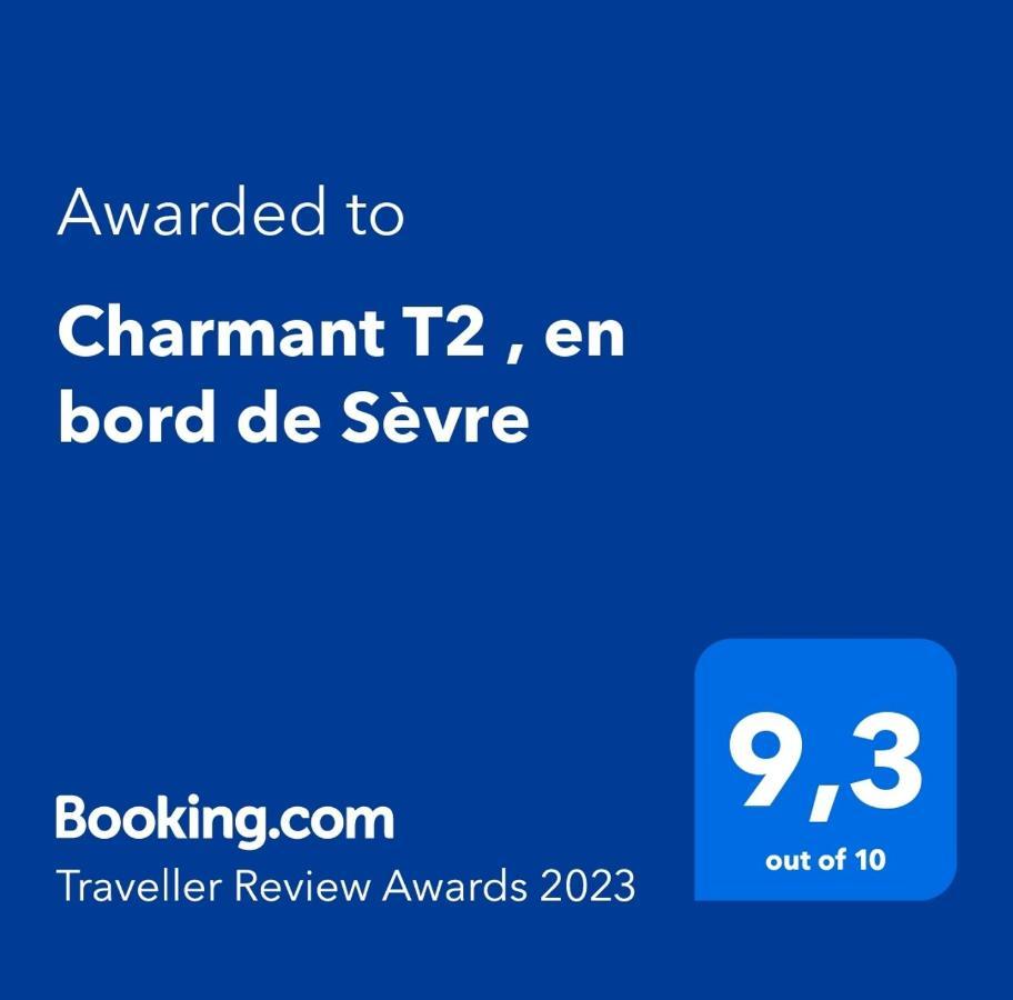 Charmant T2 , En Bord De Sevre Верту Екстер'єр фото